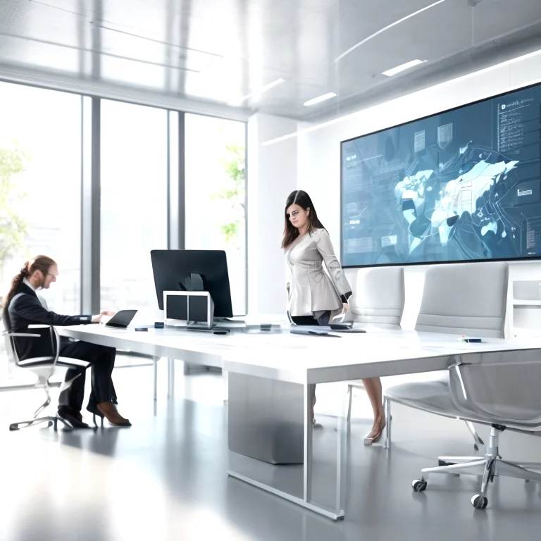 Team collaborating on enterprise software roadmap